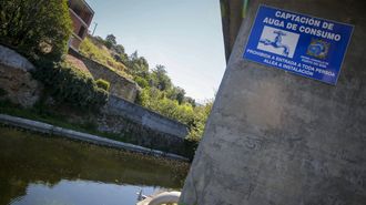 Imagen de archivo de la captaci�n de agua de Noal, en O Porto do Son.