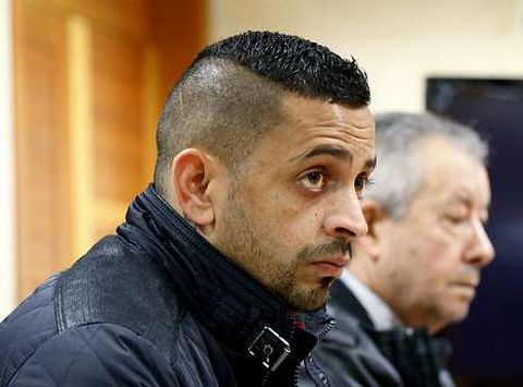 Los dos acusados, Danut Stoica -izquierda- y Manuel Montoto, durante el juicio. 