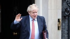 El primer ministro brit�nico, Boris Johnson