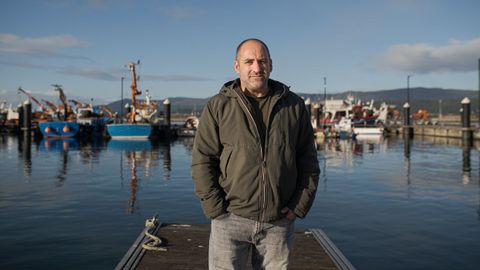 Miguel �ngel Iglesias tambi�n es patr�n mayor de la cofrad�a de pescadores de Rianxo.