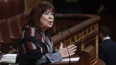 Cristina Narbona en una intervencin parlamentaria el pasado mayo.