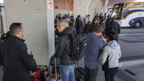 Estacin de autobuses de Santiago.