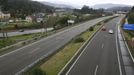 La autopista AP-9 a su paso por el concello de Vilaboa