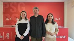 Gonz�lez, Vila y Dacosta, este jueves.