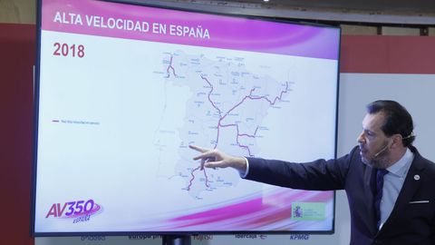 scar Puente, durante la presentacin en los Desayunos Informativos de Europa Press este lunes