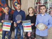 Luna, Ramallal, Garc�a y Mera durante la presentaci�n de las jornadas.