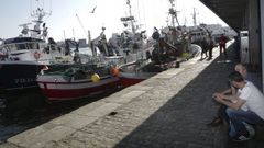 Protesta de la flota del cerco