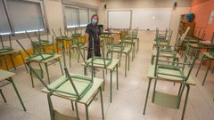 As� ser� la vuelta al cole: ventanas abiertas en invierno y sem�foros para ir al ba�o