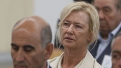 Ana Duato, durante el juicio del caso Nummaria