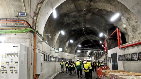 Imagen de archivo de las obras de la gigabatería hidroeléctrica de Tâmega, de Iberdrola, en la que participa Teiga TMI