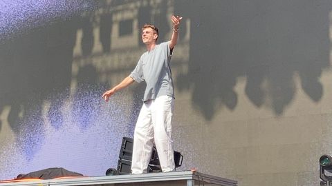 Lost Frequencies en el Morria Fest, en el estadio de Riazor 