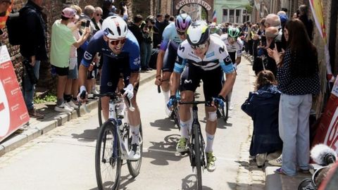 Canal brill� en la meta de Cassel