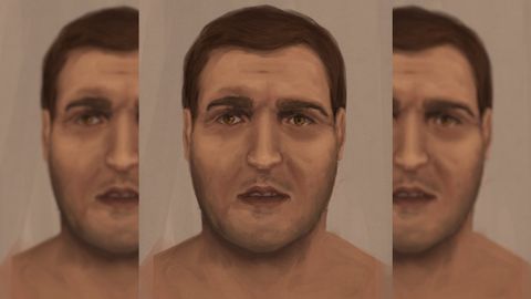 Retrato robot de Carlos Alberto Videira do Orfao, cuyo cuerpo fue hallado en un pozo en O Porriño
