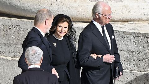 Los reyes de Suecia, Silvia y Gustavo