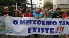 Foto de una protesta de archivo del Meixoeiro