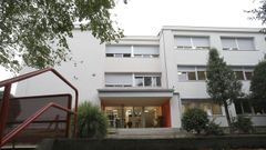 Vista exterior del colegio Monte dos Postes, en Santiago