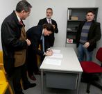 Lese Lata firm� en febrero el protocolo para construir el pabell�n.
