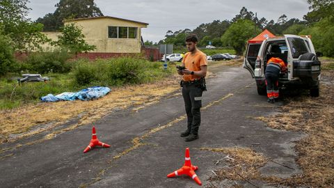 El dispositivo se inici� ya la noche del martes y ayer se intensific� con medios a�reos y terrestres
