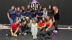 El equipo de la escuela de baile Danza 10