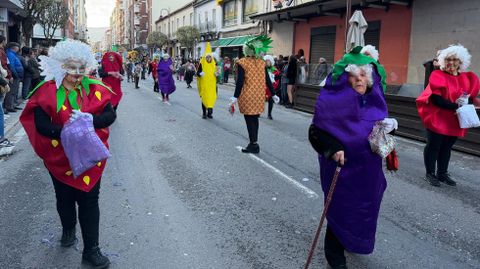 Desfile de entroido en O Barco.