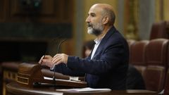 Nstor Rego durante su comparecencia en el Congreso.