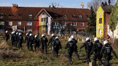 Protesta en Alemania por la expansi�n de una mina de carb�n