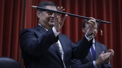 El profesor Julio Abalde comienza su segundo mandato como rector de la Universidade da Coru�a (UDC) 