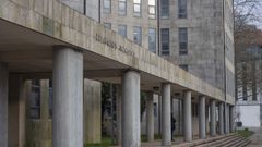 Imagen de archivo de los juzgados de Santiago, donde tiene su sede la secci&oacute;n sexta de la Audiencia Provincial.