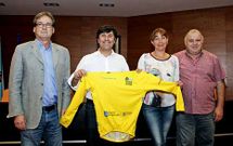 Terceiro, Durán, González y Tallón presentaron ayer la etapa. 