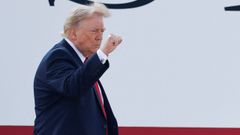 El presidente de EE.UU., Donald Trump.