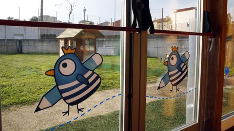 Una escuela infantil pública, en Vilaxoán.