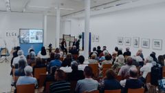 Conferencia organizada por la Academia M�dico-Quir�rgica de Manuel Leyes Lence, que tambi�n particip� en la jornada de Recoletas