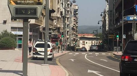 Term�metro a 43� en Ourense