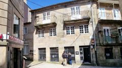 El edificio Churruchaos, en el centro histrico de Pontevedra, est destinado a dependencias municipales 