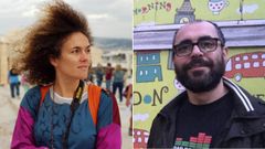 Adriana P�ramo, cineasta que reside en Londres desde el a�o 2008, y V�ctor Soto, empresario del sector de m�rketing on-line