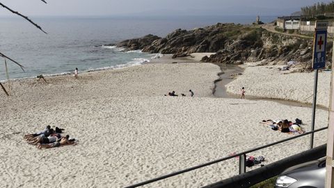 Playa de Forti��n, en Sai�ns, Vigo