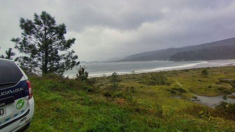 Imagen de parte del dispositivo habilitado en Mux�a en la ma�ana de este jueves.