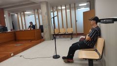 El acusado de vender pastillas en los juzgados hoy en Vigo