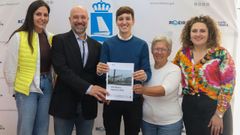 Tania Redondo, Juan Furones, Lus Prez Barral, Cruz Rivadulla y Anta Alberte