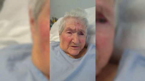 Gloria P�rez Corral, natural de la parroquia de Refoxo, vivi� en su infancia en el edificio del antiguo Palacio de Sober