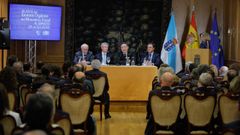 Imagen del acto en Mari��n de celebraci�n de los 40 a�os del estatuto de la Fiscal�a.