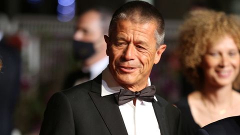 Emmanuel Carr&egrave;re en el festival de Cannes 2021.