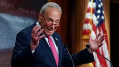 Chuck Schumer, l�der de los dem�cratas en el Senado de Estados Unidos