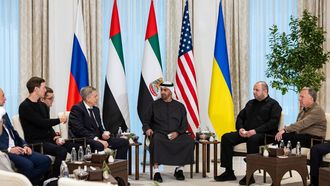 Los negociadores de Rusia, Ucrania y EE.UU., en Abu Dabi