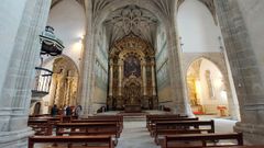 La iglesia de San Vicente do Pino, en Monforte, a�n no se abri� a los visitantes desde su restauraci�n