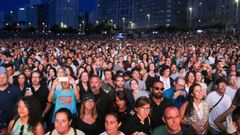 Imagen de archivo del p�blico en uno de los conciertos del Festival Noroeste en el 2023
