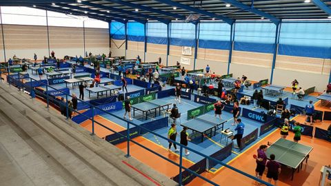 Imagen de archivo de una jornada de campeonato en Zas