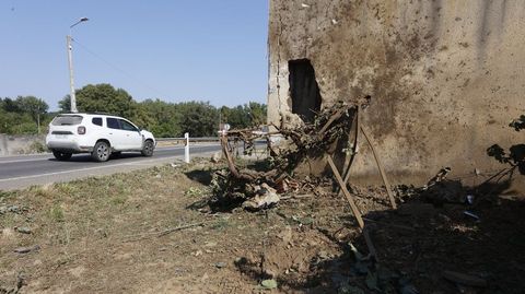 Lugar en el que se produjo el accidente que costó la vida al policía local monfortino