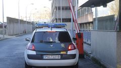 Puerta de acceso a la Comandancia de la Guardia Civil de A Coru�a