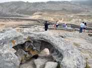 El castro de Baro�a es uno de los lugares con mayor n�mero de visitas en la comarca. 